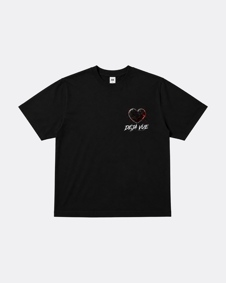 T-Shirt Déja Vue — Noir