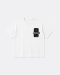 T-shirt Pour De Bon blanc — face