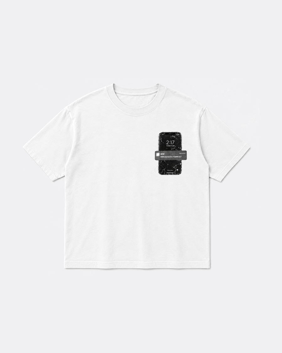 T-shirt Pour De Bon — Blanc