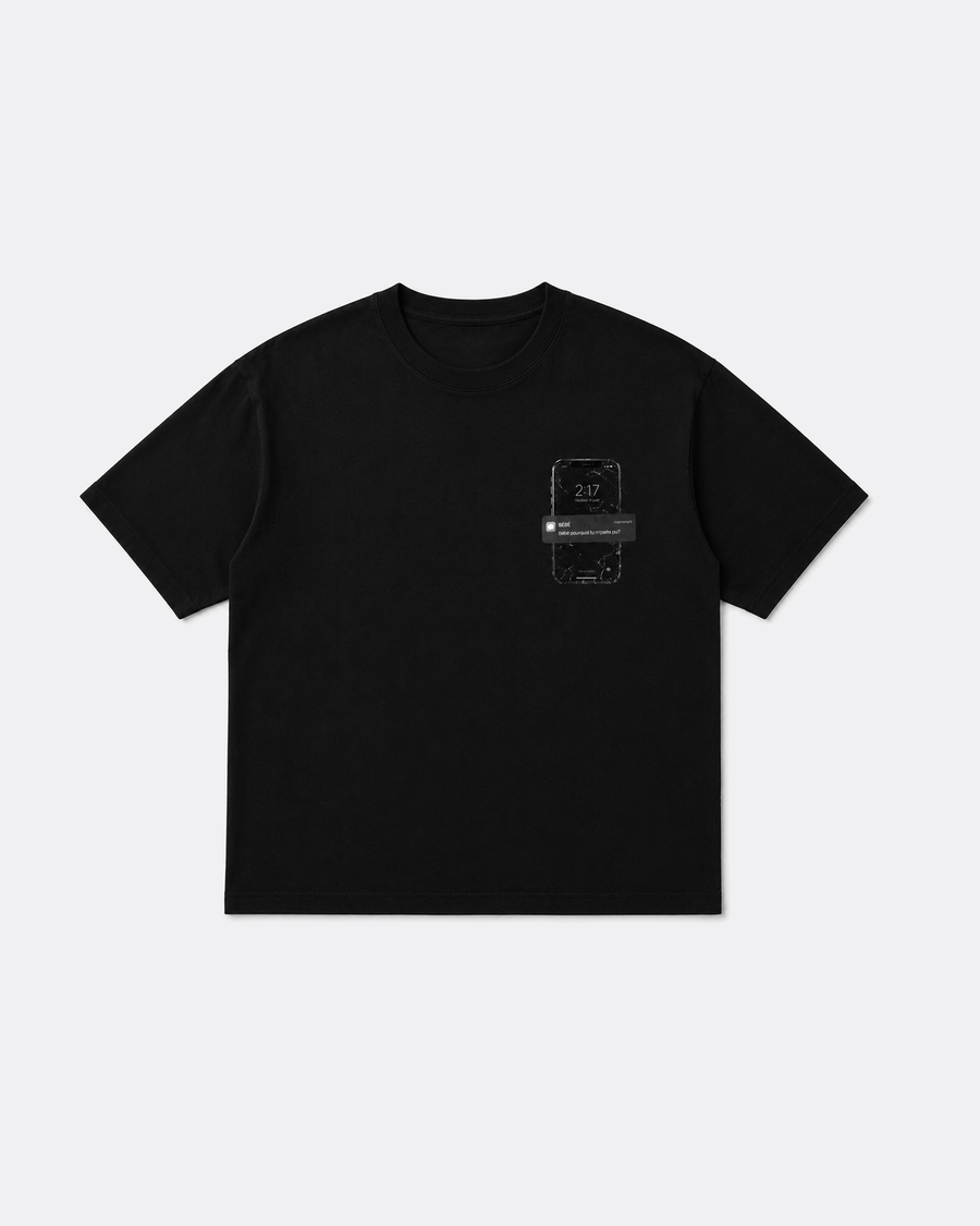 T-shirt Pour De Bon — Noir